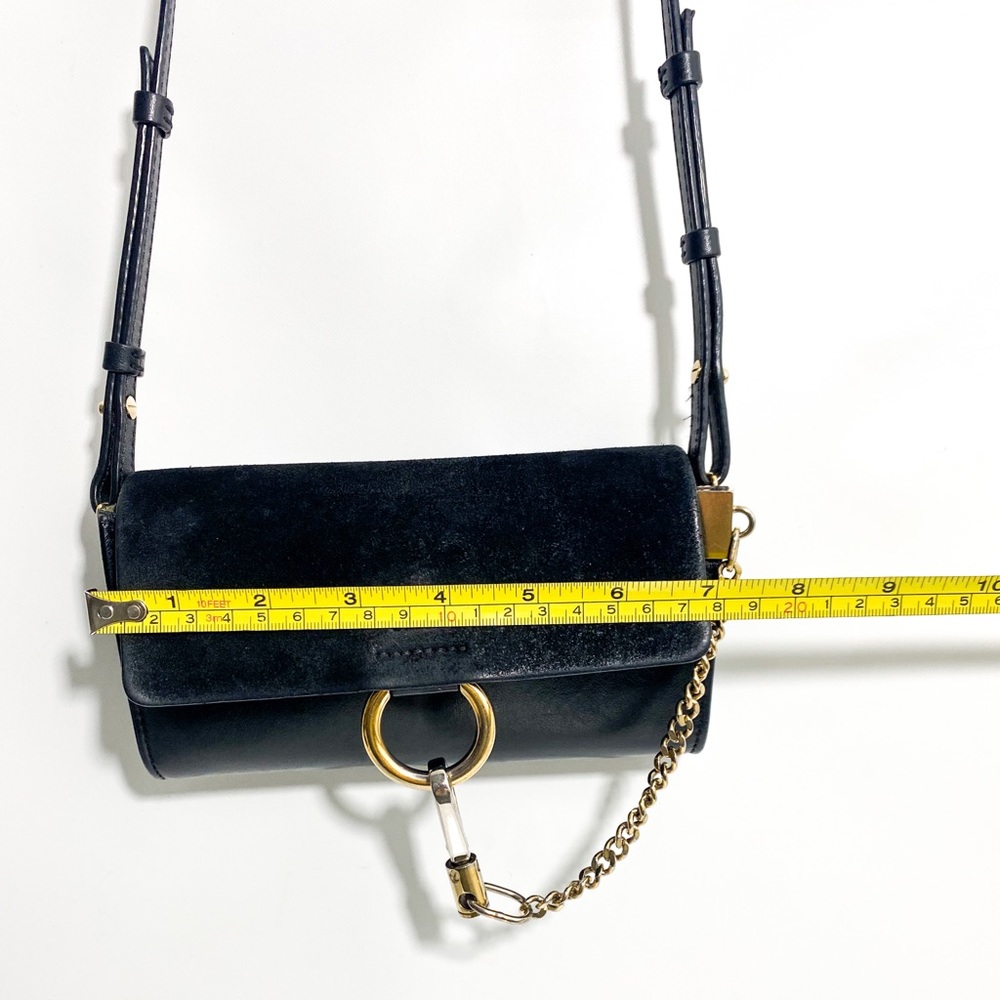CHLOE Suede Calfskin Mini Faye Bag - Picture 14 of 14